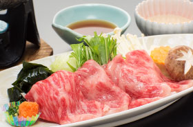 前沢牛しゃぶしゃぶ